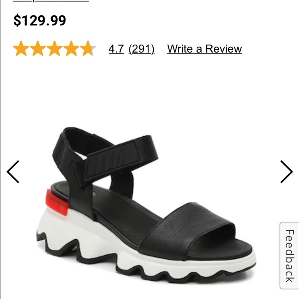 Sorel Like New Leather Sandals